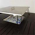 Gardencontrol Fire Pit Heat Deflector in Stainless Steel GA2095301